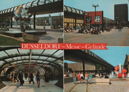 Düsseldorf - Messegelände - ca. 1980 Düsseldorf - Messegelände - ca. 1980
