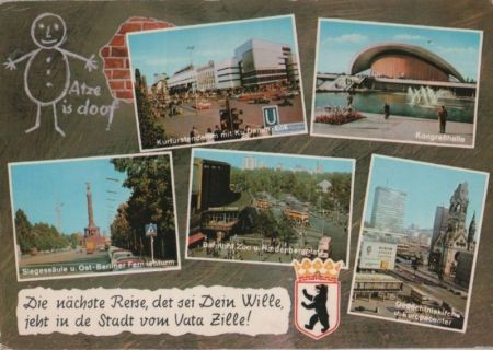 Berlin, Westteil - u.a. Kongreßhalle - 1973 Berlin, Westteil - u.a. Kongreßhalle - 1973