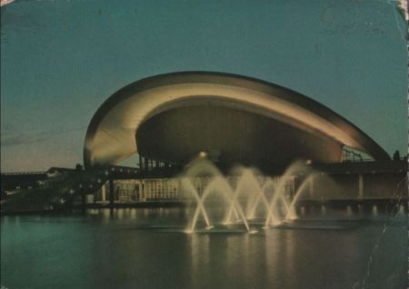 Berlin-Tiergarten, Kongreßhalle - 1981 Berlin-Tiergarten, Kongreßhalle - 1981