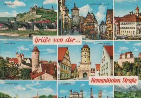 Augsburg - Grüße von der Romantischen Straße - 1977 Augsburg - Grüße von der Romantischen Straße - 1977