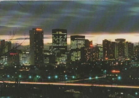 Kanada - Calgary - Evening - ca. 1975 Kanada - Calgary - Evening - ca. 1975
