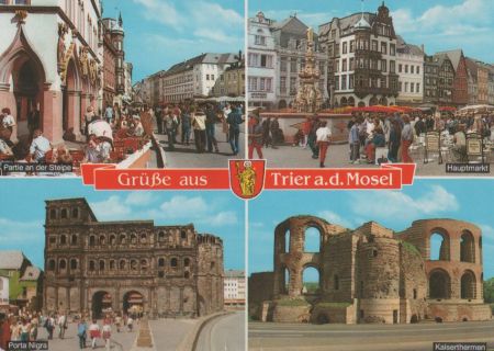 trier - u.a. Partie an der Steipe - 1990 trier - u.a. Partie an der Steipe - 1990