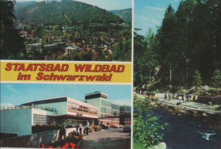 Bad Wildbad - mit 3 Bildern - 1978 Bad Wildbad - mit 3 Bildern - 1978