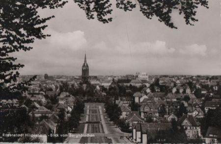 Hildesheim - gesehen vom Berghölzchen - ca. 1960 Hildesheim - gesehen vom Berghölzchen - ca. 1960