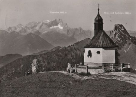 Rottach-Egern - Blick von der Bergstation der Wallbergbahn - ca. 1965 Rottach-Egern - Blick von der Bergstation der Wallbergbahn - ca. 1965