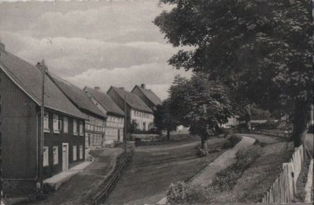Hohegeiß - Dorfpartie - 1965 Hohegeiß - Dorfpartie - 1965