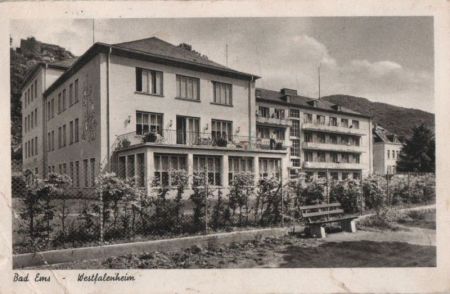 Bad Ems - Westfalenheim - 1956 Bad Ems - Westfalenheim - 1956