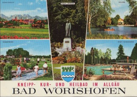 Bad Wörishofen - u.a. Gesamtansicht - 1981 Bad Wörishofen - u.a. Gesamtansicht - 1981
