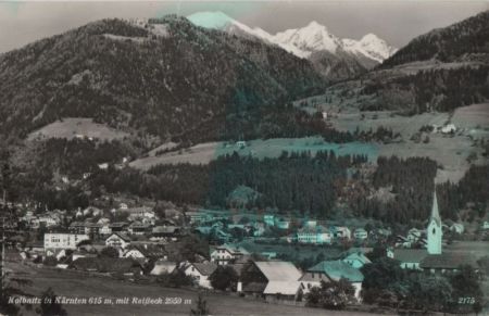 Österreich - Reißeck-Kolbnitz - mit Reißeck - ca. 1960 Österreich - Reißeck-Kolbnitz - mit Reißeck - ca. 1960
