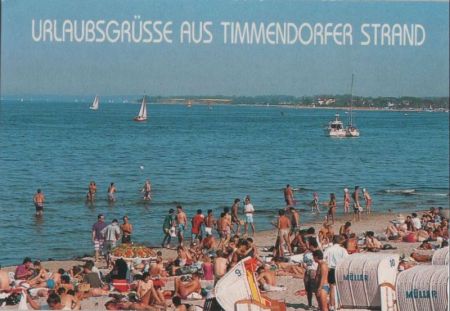 Timmendorfer Strand - Blick aufs Brodtener Steilufer Timmendorfer Strand - Blick aufs Brodtener Steilufer