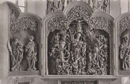 Breisach - Stephansmünster - Schrein - ca. 1955 Breisach - Stephansmünster - Schrein - ca. 1955