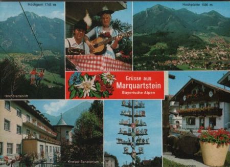 Marquartstein - u.a. Kneipp-Sanatorium - 1990 Marquartstein - u.a. Kneipp-Sanatorium - 1990