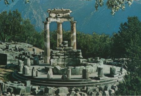 Griechenland - Delphi - Rundtempel - ca. 1990 Griechenland - Delphi - Rundtempel - ca. 1990