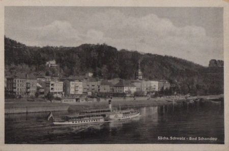 Bad Schandau - ca. 1950 Bad Schandau - ca. 1950