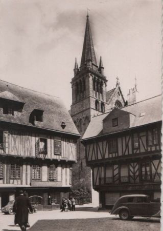 Frankreich - Vannes - Place Henri IV. Maisons - ca. 1960 Frankreich - Vannes - Place Henri IV. Maisons - ca. 1960