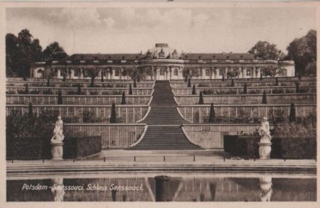 Potsdam - Sanssouci, Schloss - 1940 Potsdam - Sanssouci, Schloss - 1940