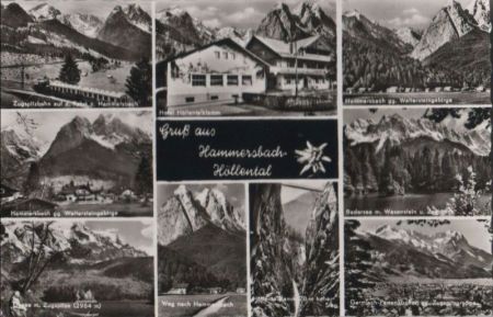 Grainau-Hammersbach - Höllental - ca. 1955 Grainau-Hammersbach - Höllental - ca. 1955
