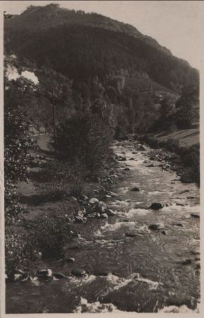 fließender Bach - ca. 1950 fließender Bach - ca. 1950