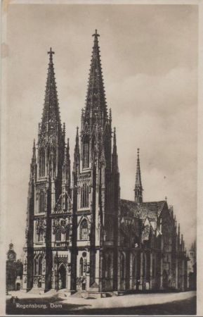 Regensburg - Dom - ca. 1940 Regensburg - Dom - ca. 1940