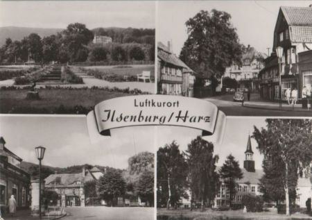 Ilsenburg - u.a. Am Markt - 1980 Ilsenburg - u.a. Am Markt - 1980