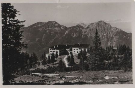 Bad Reichenhall - Predigtstuhlhotel - 1935 Bad Reichenhall - Predigtstuhlhotel - 1935