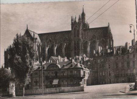 Frankreich - Metz - La Cathedrale - ca. 1960 Frankreich - Metz - La Cathedrale - ca. 1960