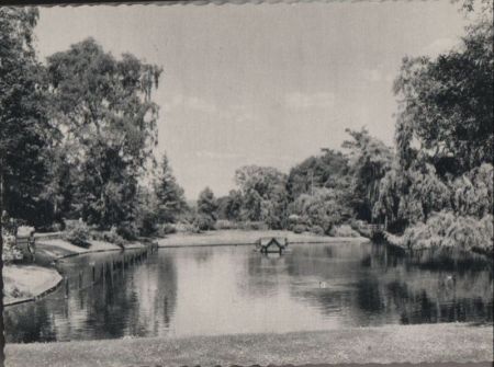 Bad Salzuflen - Schwanenteich - 1960 Bad Salzuflen - Schwanenteich - 1960
