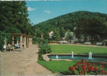 Bad Harzburg - Pergola an der weißen Brücke - ca. 1975 Bad Harzburg - Pergola an der weißen Brücke - ca. 1975