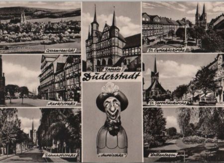 Duderstadt - u.a. Wallanlagen - ca. 1955 Duderstadt - u.a. Wallanlagen - ca. 1955