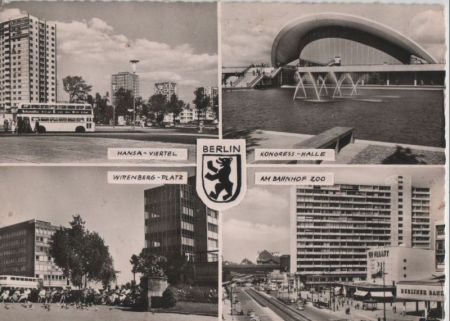 Berlin, Westteil - u.a. Hansa-Viertel - 1959 Berlin, Westteil - u.a. Hansa-Viertel - 1959