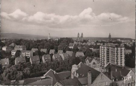 Bad Homburg - Blick vom Kreiskrankenhaus - 1974 Bad Homburg - Blick vom Kreiskrankenhaus - 1974