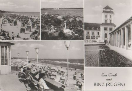 Binz - mit 4 Bildern - 1983 Binz - mit 4 Bildern - 1983