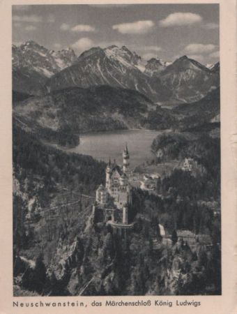 Schwangau Neuschwanstein - ca. 1955 Schwangau Neuschwanstein - ca. 1955