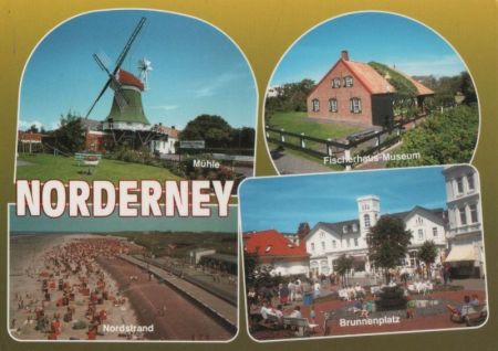 Norderney - u.a. Mühle - ca. 1985 Norderney - u.a. Mühle - ca. 1985