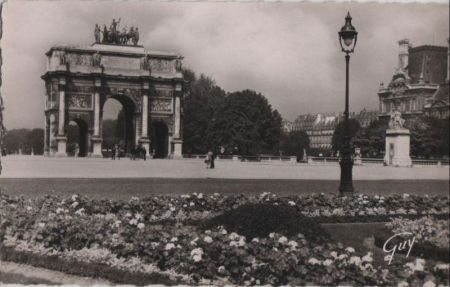 Frankreich - Paris - Place et arc de triomphe - ca. 1955 Frankreich - Paris - Place et arc de triomphe - ca. 1955