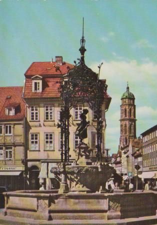 Göttingen - Gänselieselbrunnen - ca. 1965 Göttingen - Gänselieselbrunnen - ca. 1965