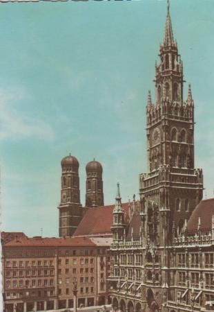 München - Frauenkirche - Church of Our Lady - 1961 München - Frauenkirche - Church of Our Lady - 1961