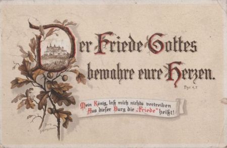 Der Friede Gottes bewahre unsere Herzen Der Friede Gottes bewahre unsere Herzen