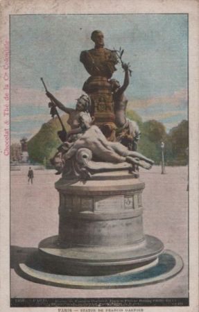 Frankreich - Paris - Statue de Francis Garnier - ca. 1925 Frankreich - Paris - Statue de Francis Garnier - ca. 1925