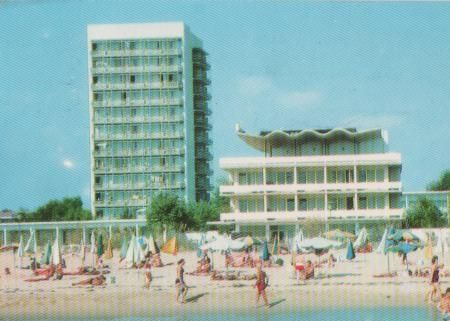Bulgarien - Slantchev Brjag - Strand - 1971 Bulgarien - Slantchev Brjag - Strand - 1971