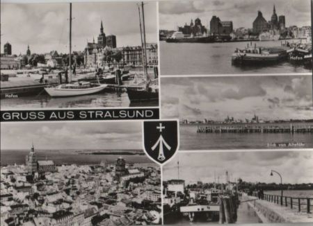 Stralsund - u.a. Hafen - 1978 Stralsund - u.a. Hafen - 1978