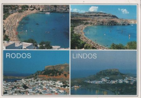 Griechenland - Rhodos - Lindos - 1990 Griechenland - Rhodos - Lindos - 1990