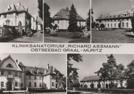 Graal-Müritz - Kliniksanatorium Richard Assmann - ca. 1980 Graal-Müritz - Kliniksanatorium Richard Assmann - ca. 1980