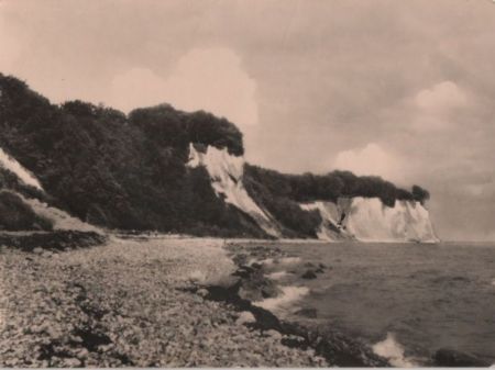 Rügen - Steilküste bei Saßnitz - 1957 Rügen - Steilküste bei Saßnitz - 1957