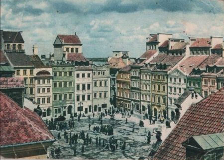 Polen - Warschau - Rynek Starego Miasta - 1960 Polen - Warschau - Rynek Starego Miasta - 1960