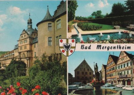 Bad Mergentheim - mit 3 Bildern - 1964 Bad Mergentheim - mit 3 Bildern - 1964