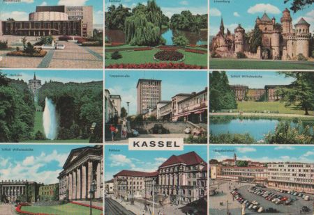 Kassel - u.a. Treppenstraße - 1965 Kassel - u.a. Treppenstraße - 1965