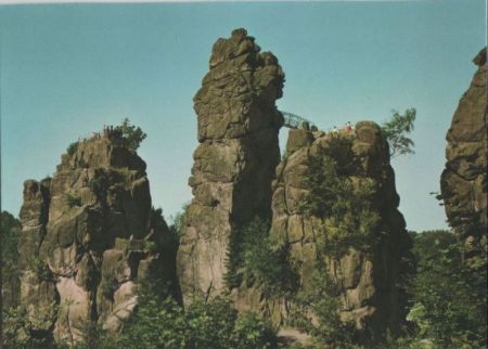 Horn-Bad Meinberg, Exeernsteine - ca. 1980 Horn-Bad Meinberg, Exeernsteine - ca. 1980