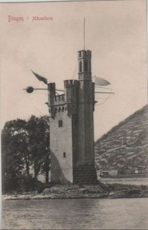 Bingen - Mäuseturm - 1904 Bingen - Mäuseturm - 1904