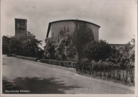 Schweiz - Dornach - Pfarrkirche - 1940 Schweiz - Dornach - Pfarrkirche - 1940